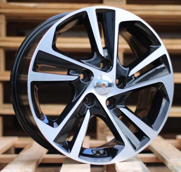 lättmetallfälgar JIL Wheels B5210(A5473)BlackPoli